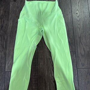 Lululemon Athletica Neon Green Leggings